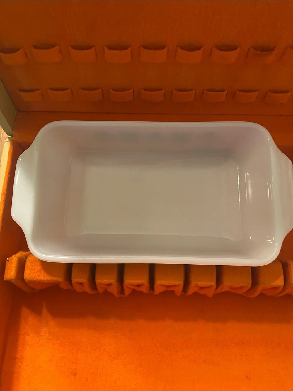 Fire King Meadow Green 1Quart Baking Loaf Dish
